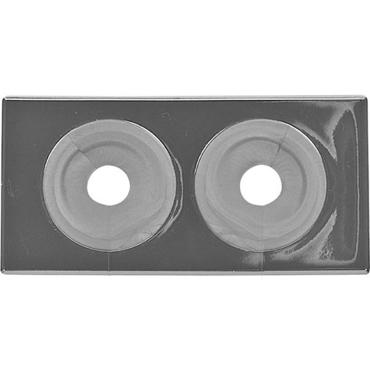 Faluplast 51485 Vulk-peitelevy jaettava, kaksinkertainen, 12–22 mm Kromi