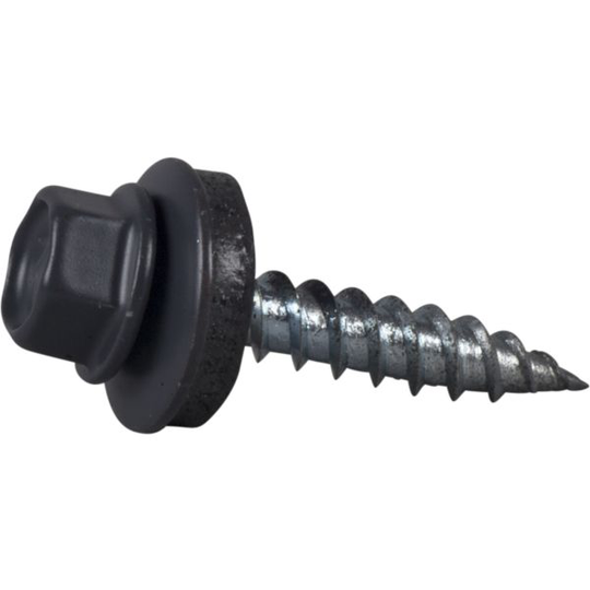 ESSVE 64211 Kateruuvi 4,8x25 mm, terävä kärki, 250 kpl RR23 W (tummanharmaa)