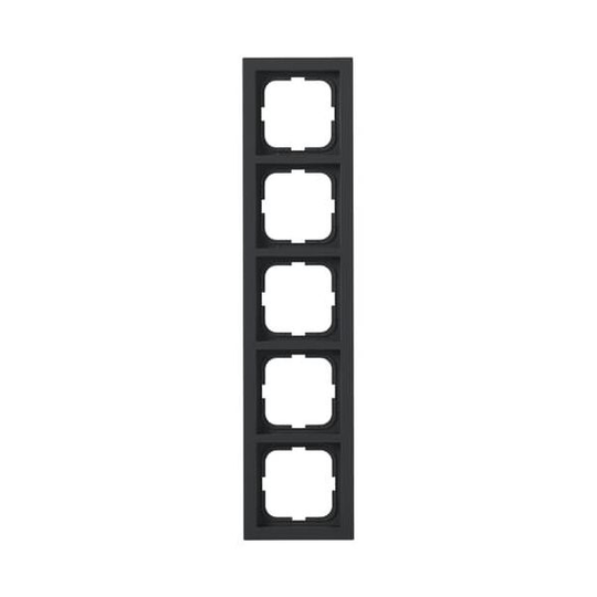 ABB Impressivo 1725F85-885 Peitelevy mattamusta, 85 mm 5-paikkainen