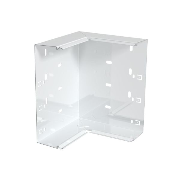 Obo Bettermann 6249655 Sisäkulma sähkösinkitty, valkoinen 200 x 60 mm