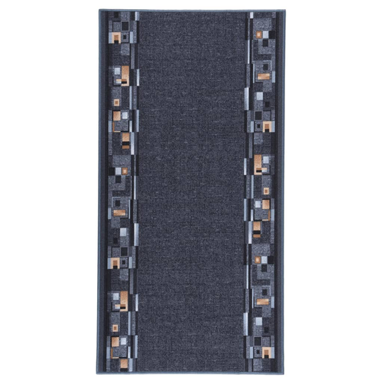 vidaXL Käytävämatto antrasiitti 100x200 cm liukumaton