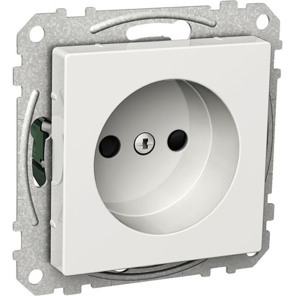 Schneider Electric Exxact WDE002171 Seinäpistorasia maadoittamaton, 1-osainen