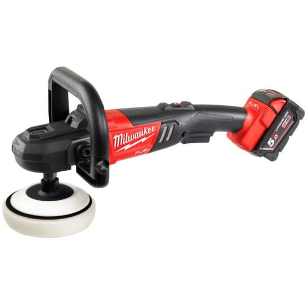 Milwaukee M18 FAP180-502X Kiillotuskone sis. akut ja laturin