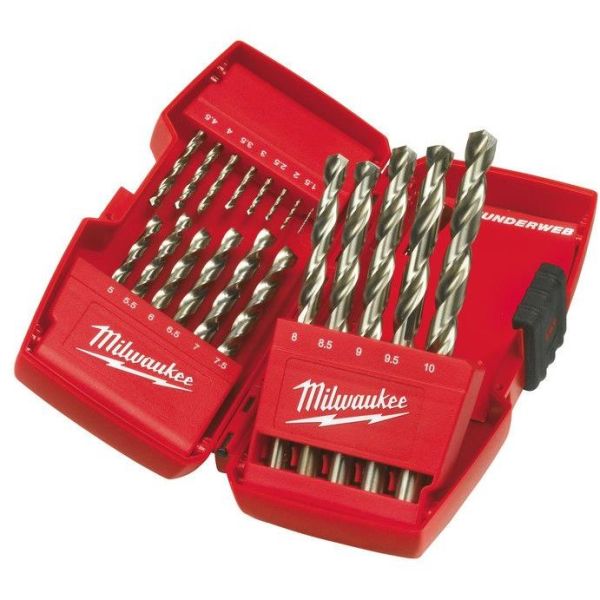 Milwaukee HSS-Thunderweb 4932352374 Poranteräsarja 19 osaa
