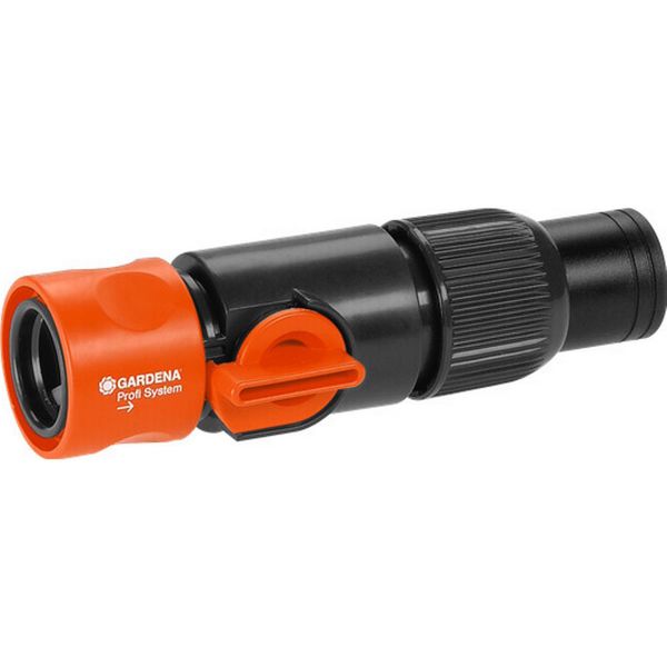 Gardena Profi Maxi-Flow System Letkuliitin sisältää säätöventtiilin