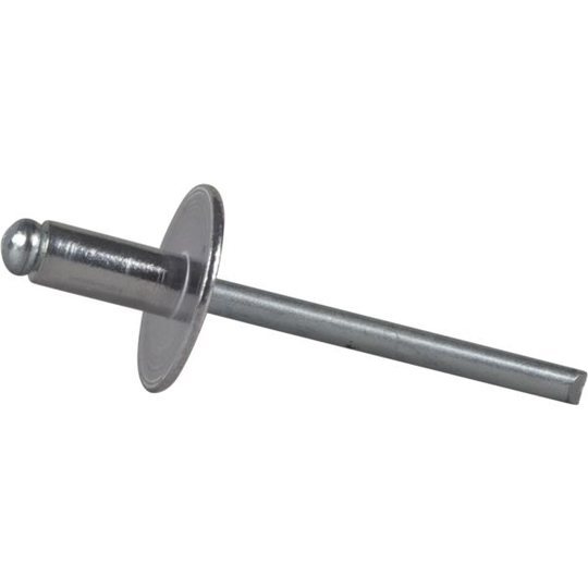 ESSVE 62601 Vetoniitit avoin, iso kupukanta, AL/ST 4 x 6 mm, 450 kpl