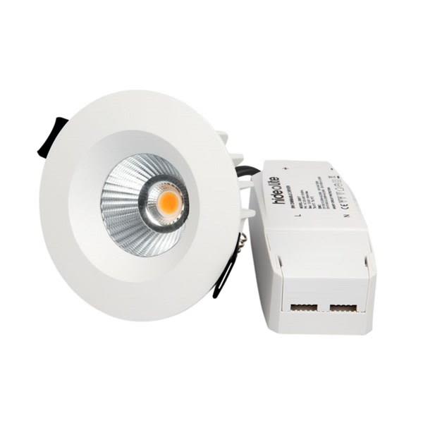 Hide-a-Lite Optic Downlight-valaisin 7.5W, valkoinen 2700K