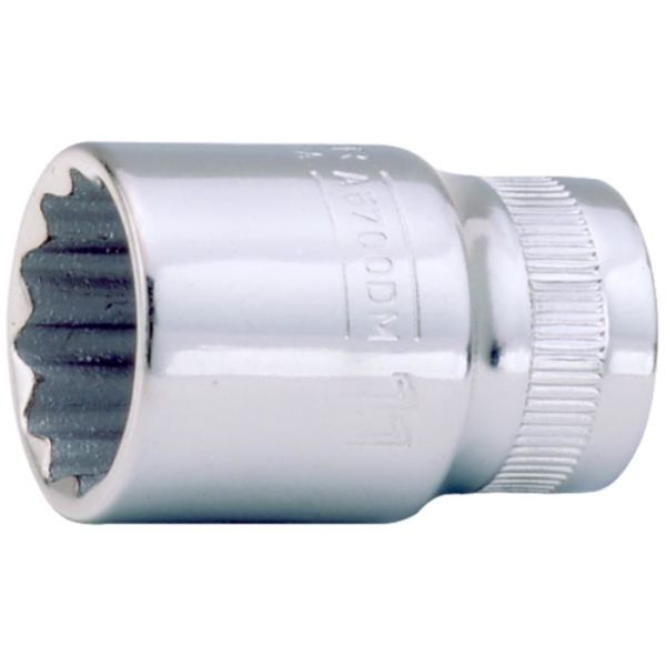 Bahco A6700DZ-3/16 12-kulmainen hylsy 1/4", tuumakoot 3/16"
