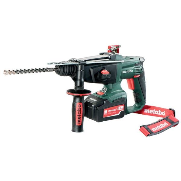 Metabo KHA 18 LTX Yhdistelmävasara sis. 5,2 Ah:n akut ja laturin