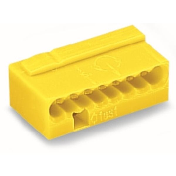 Wago 243-508 Kiristin 7 x 10 x 18 mm, 50 kpl/pakkaus Keltainen