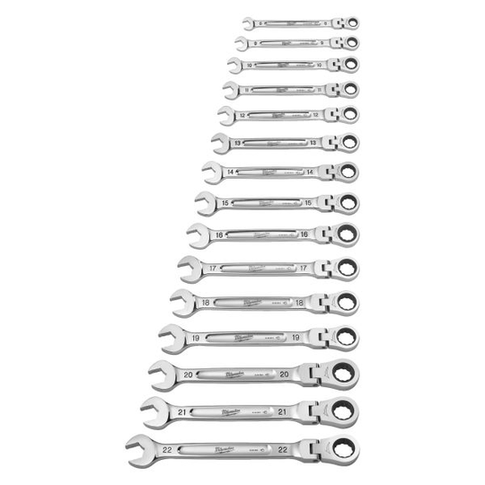 Milwaukee 4932478558 Räikkäavain 15 kpl
