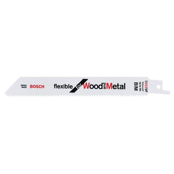 Bosch Flexible for Wood and Metal Puukkosahanterä 150mm, 2 kpl