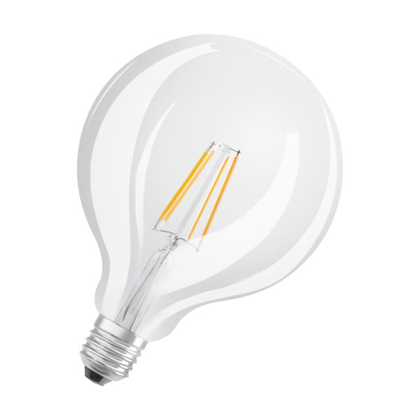 Osram PARATHOM Retrofit CLASSIC GLOBE LED-valo kirkas, 2700K, E27 4W, 470 lm