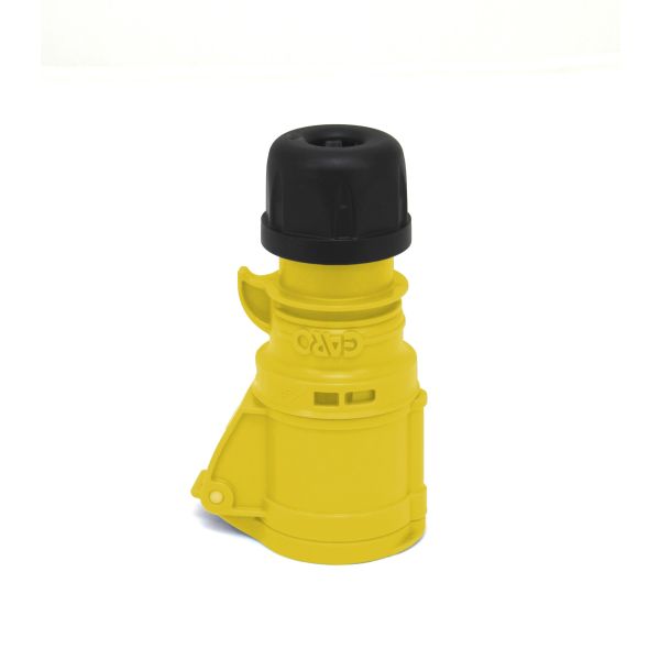Garo S 316-4 S Jatkopistorasiat IP44, 4-napainen, 16A Keltainen, 4 h