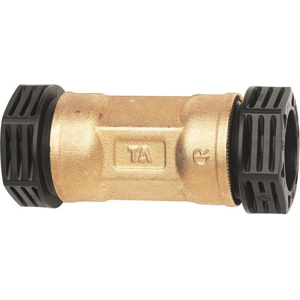 TA 3004006082 PEM-liitin metalli, suora, muovi-muovi 32 mm