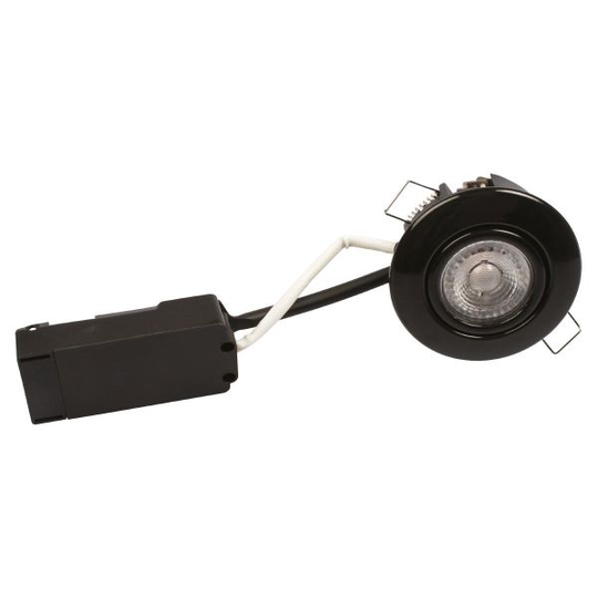 Scan Products Luna LP Downlight-valaisin ulkotilat, 2 700 K, 6,2 W Musta