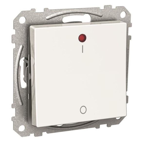 Schneider Electric Exxact Ohjauskytkin punainen LED-merkkivalo, IP21 2-napainen vaihtokytkin