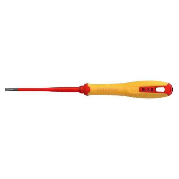 Hultafors 445045 Ruuvimeisseli urakanta, eristetty 1000 volt SL 0,5x3,0x100 VDE