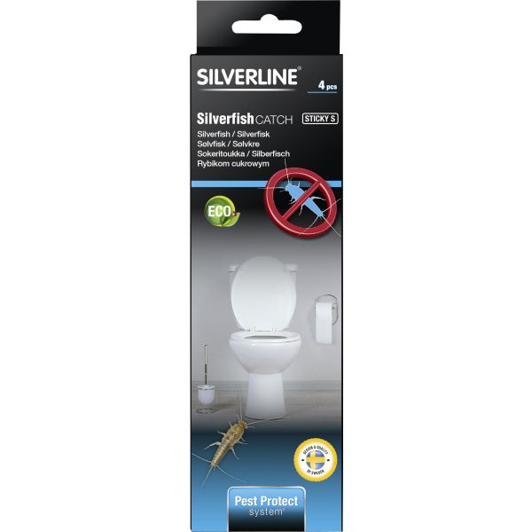 Silverline MotSilverfisk Liimapyydys 4 kpl