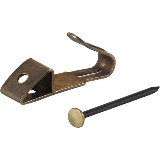 ESSVE 513502 Messinkikoukku messinki, mukana naula 60 kpl
