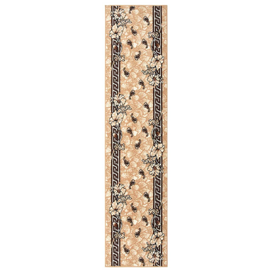 vidaXL Käytävämatto BCF beige 100x450 cm