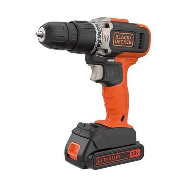 Black & Decker BCD003C2K-QW Iskevä ruuvinväännin sis. 1,5 Ah:n akut ja laturin