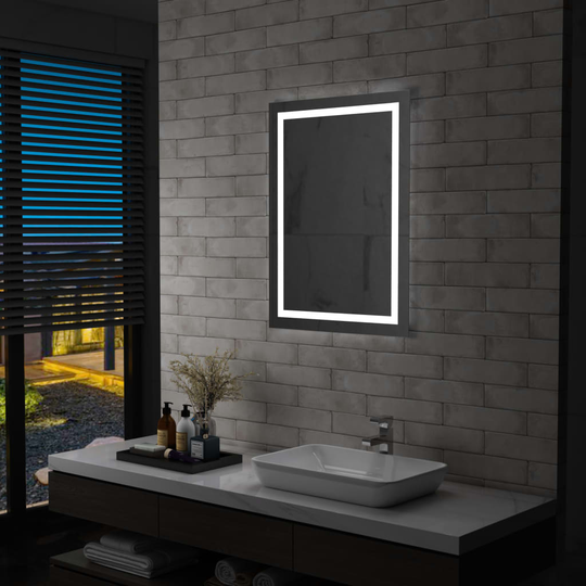 vidaXL Kylpyhuoneen LED-peili kosketussensorilla 60x80 cm