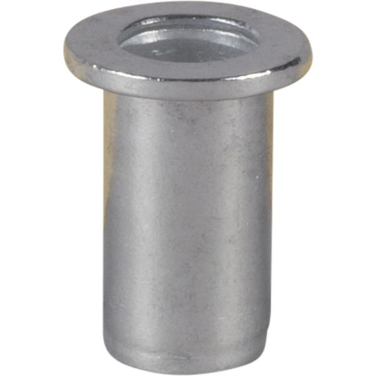 ESSVE 612120 Niittimutteri avoin, alumiini 4 x 11,2 mm, 25 kpl
