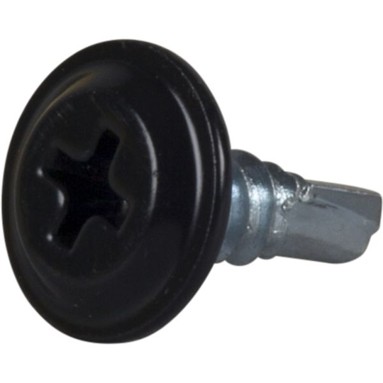 ESSVE 566613 Asennusruuvi 4,2 mm Ø, musta, FZB, PH2, 250 kpl 13 mm