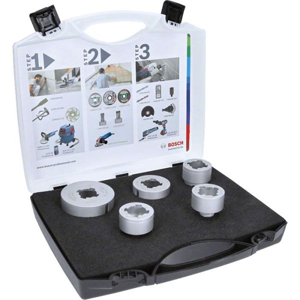 Bosch Best for Ceramic Dry Speed Timanttileikkurisarjat X-LOCK, 5 osaa