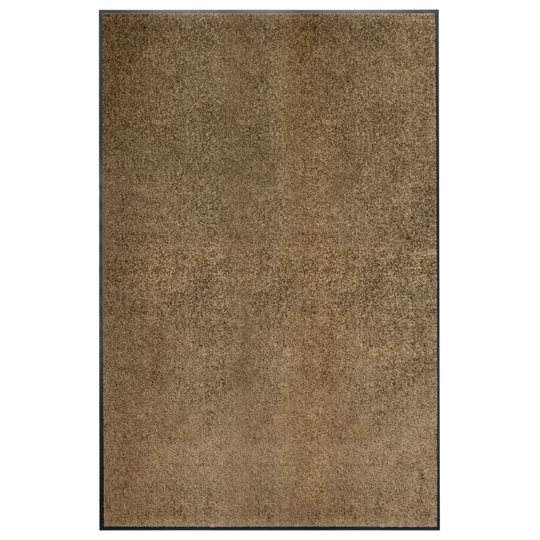 vidaXL Ovimatto pestävä ruskea 120x180 cm