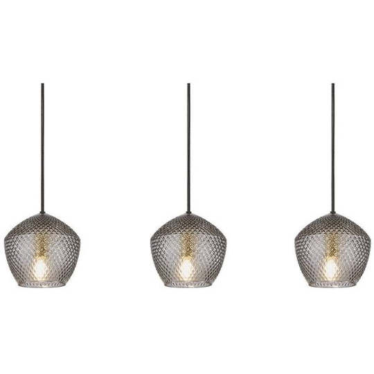 Nordlux ORBIFORM Riippuvalaisin 3-osainen, savu