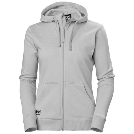 Helly Hansen Workwear W Manchester Huppari vaaleanharmaa, vetoketju XL