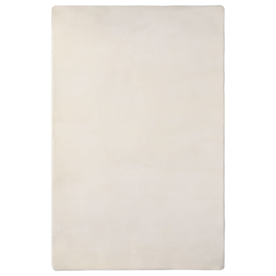 vidaXL Teddy-matto kerma 230x160 cm