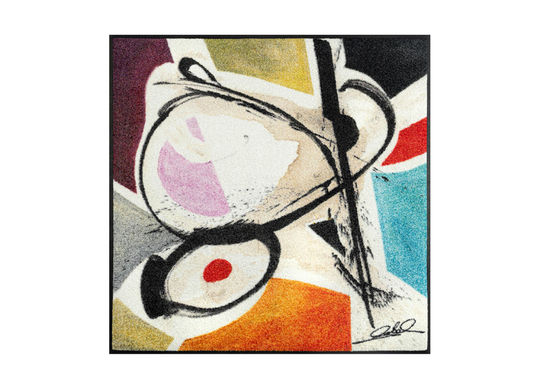 Matto Curled figures 85x85 cm