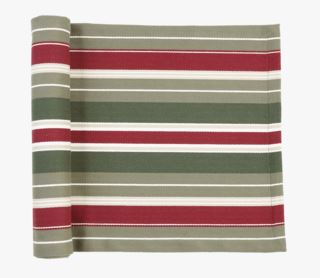Gunn stripe kaitaliina moniväri/vihreä
