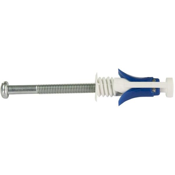Schneider Electric Duo-Max TSP-10/75 Levykannatin kipsille, sininen, 5 kpl pakkaus M5 x 75 mm