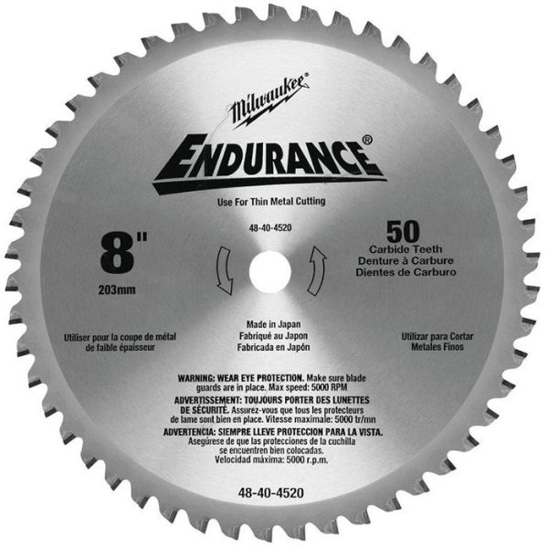 Milwaukee 48404520 Sahanterä 203x15,87mm, 50T