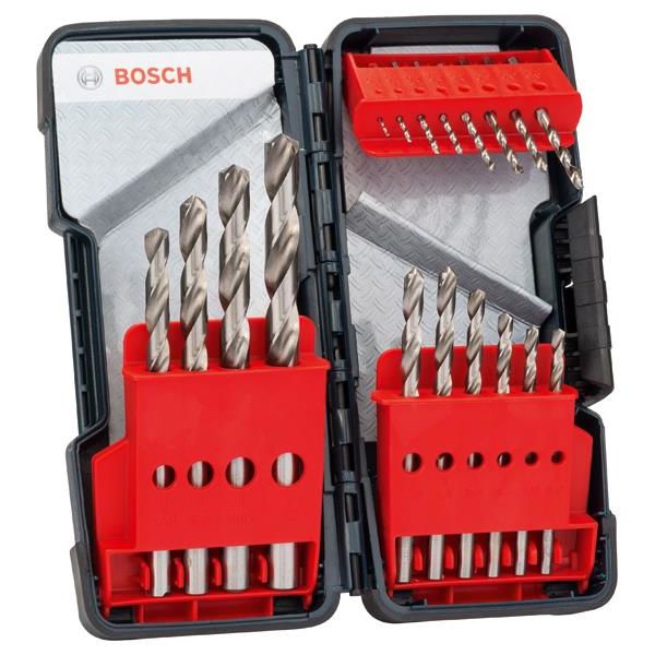 Bosch 2607019578 Metalliporanteräsarja 18 osaa
