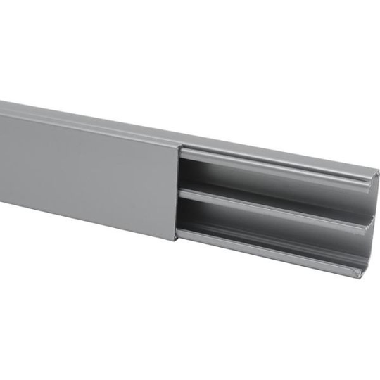Plasfix 3603-7G Kaapelikanava ruuvikiinnitys, kannellinen, 2 m 35 x 16 mm, alumiini