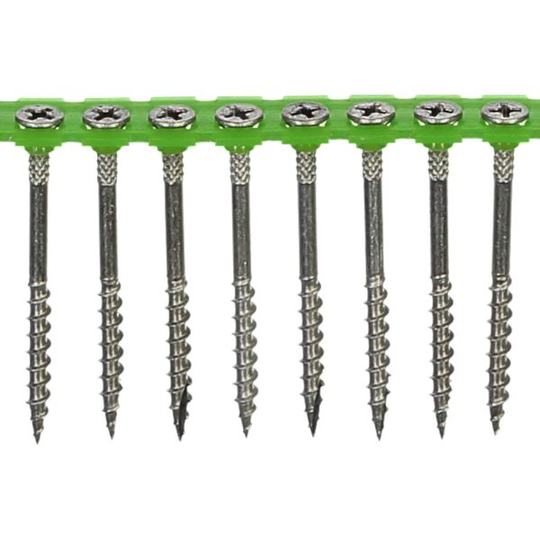 ESSVE 601342 Terassiruuvi 4,2 mm Ø, nauhoitettu, PH2, A4, 1000 kpl 42 mm