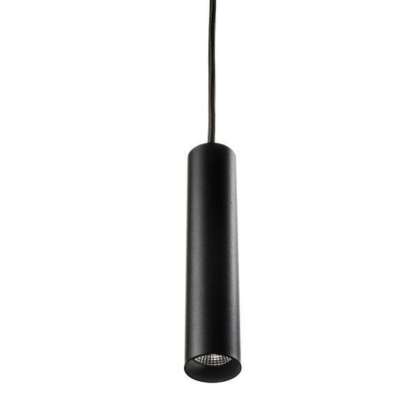 SG Armaturen ZIP Tube Micro Riippuvalaisin LED, 7W, 2000-2800K Musta
