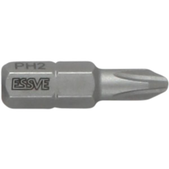 ESSVE 9980216 Ruuvikärki supistettu, PH2 x 25 mm, 3 kpl