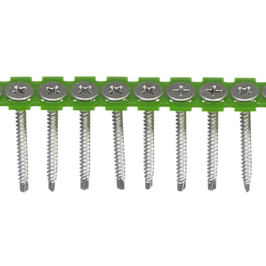 ESSVE GU 582340 Kipsilevyruuvi Ø3,5 mm, nauhoitettu, BS, CorrSeal 40 mm, 1000 kpl
