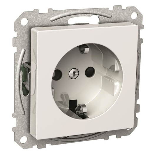 Schneider Electric WDE002998 Seinäpistorasia 1-osainen, maadoitettu