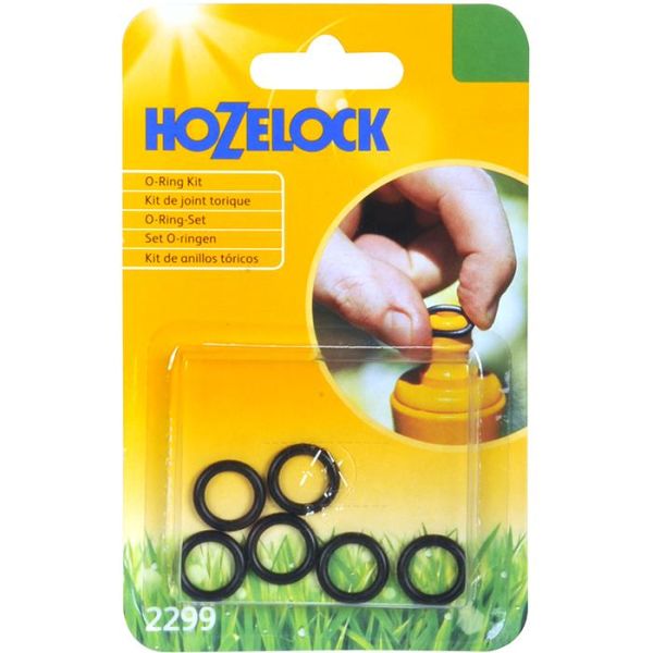 Hozelock 21-2299 O-rengassarja 6 kpl