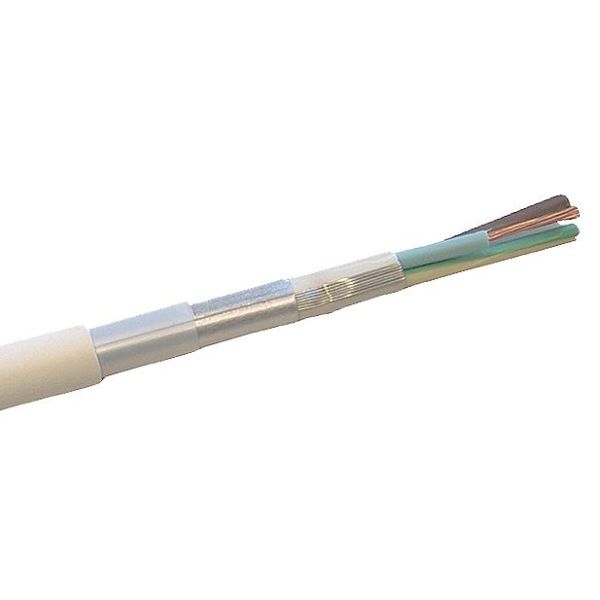 Nexans FQLQ Asennuskaapeli 3G1,5 mm², 450/750V, valkoinen 1 m, katkaistu