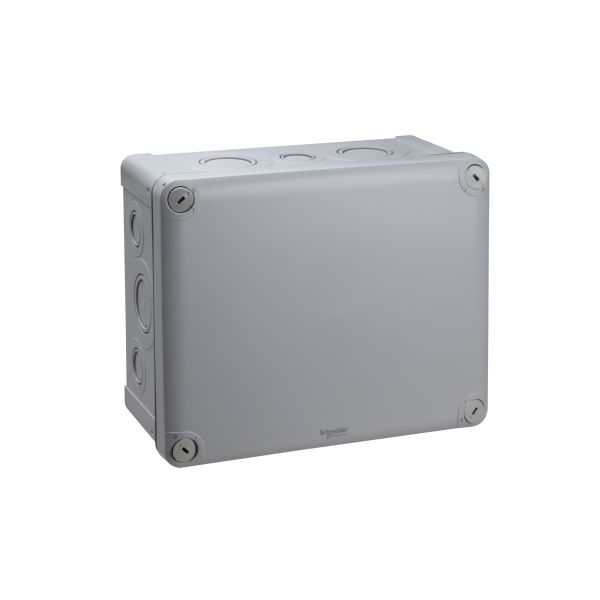 Schneider Electric ENN05093 Kytkentärasia harmaa, knock-outit, pinta-asennus 225x175x100 mm