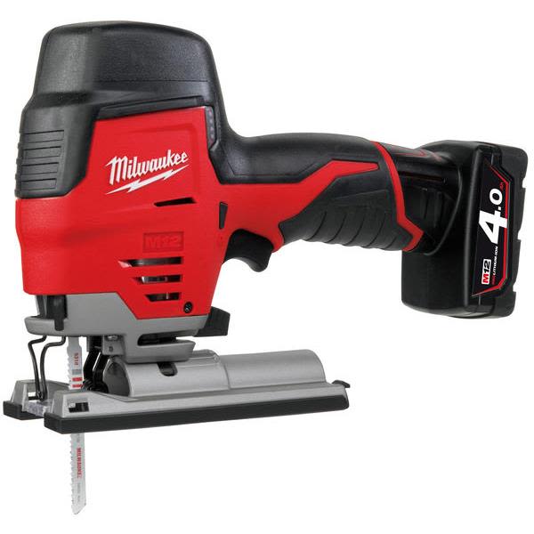 Milwaukee M12 JS-402B Pistosaha sis. akut ja laturin