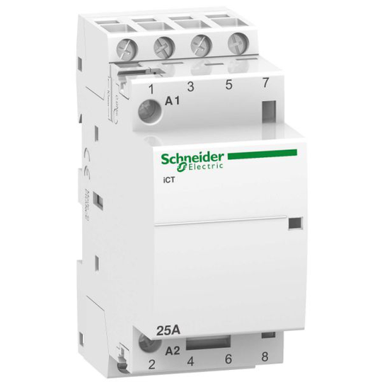 Schneider Electric A9C20834 Kontaktori ICT, 25A 4-napainen, 240V, 4SL